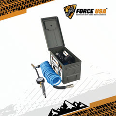 FORCE USA Heavy Duty Portable Bullet Air Compressor 70L/Min with 6M Hose and - Image 2