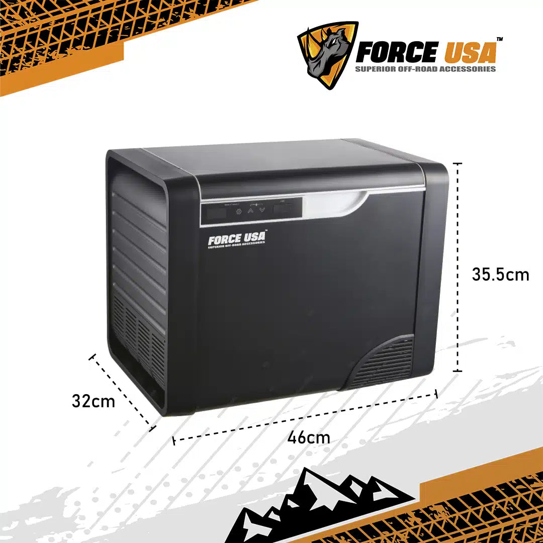 FORCE USA 20L Portable Fridge: Battery Protected - Image 5