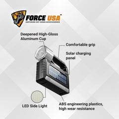 FORCE USA Multipurpose Solar Camping Light with Power Bank Capability - Image 4