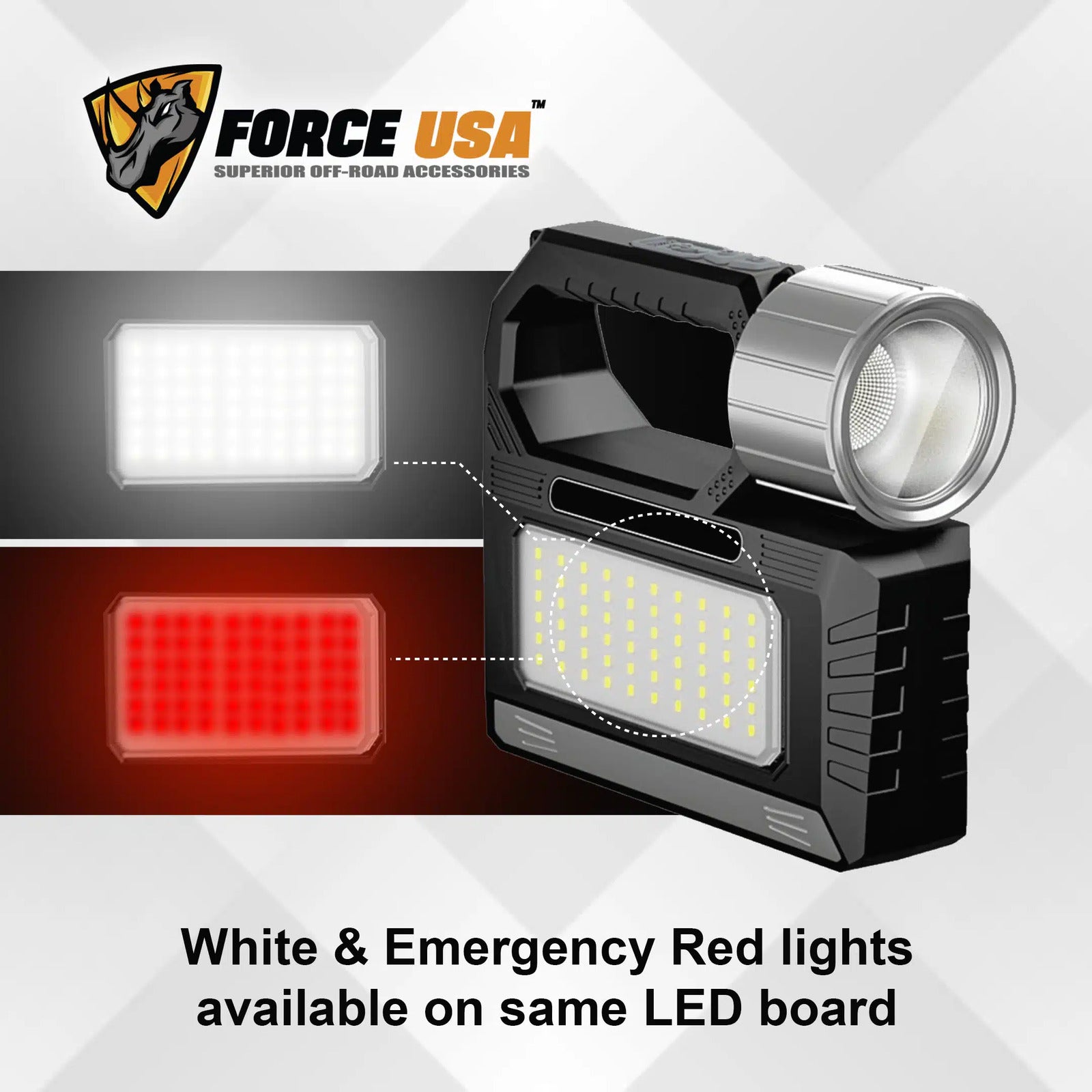 FORCE USA Multipurpose Solar Camping Light with Power Bank Capability - Image 6