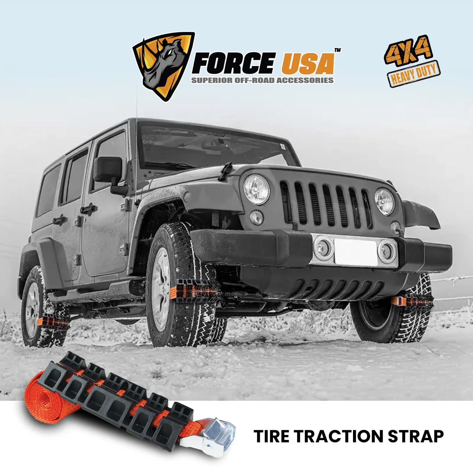 FORCE USA Tire Traction Device for Cars & Small SUVs - Image 6