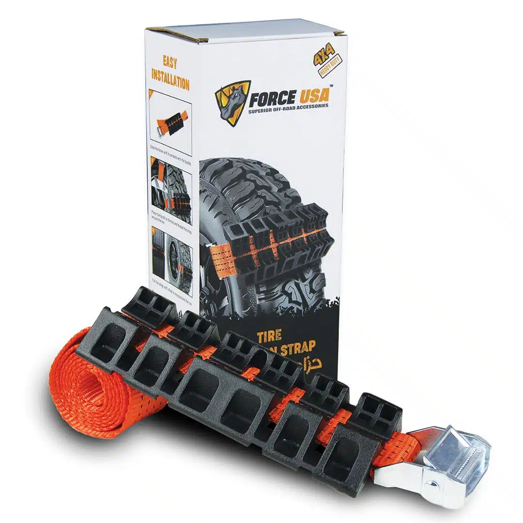 FORCE USA Tire Traction Device for Cars & Small SUVs