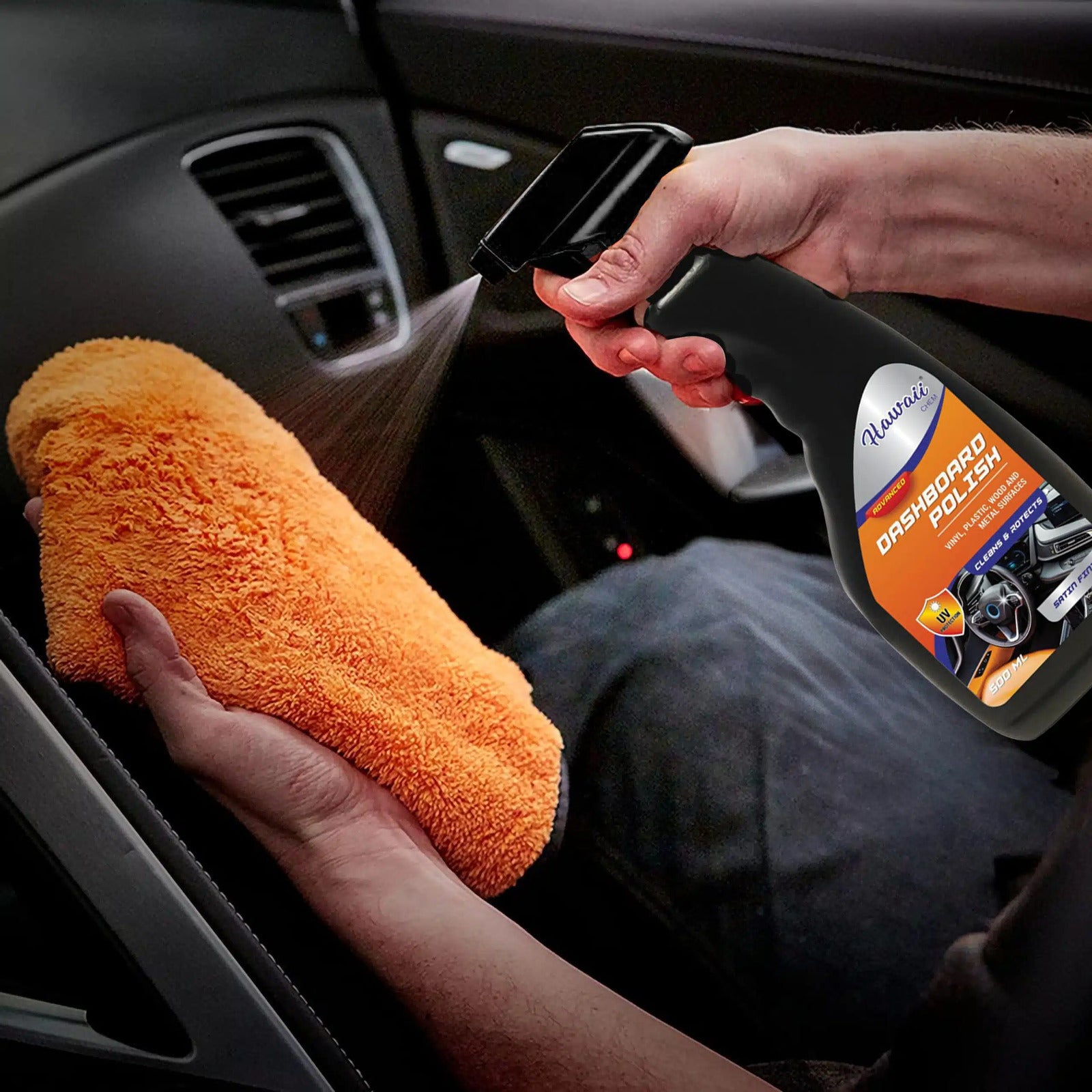 HAWAII Dashboard Polish (500 ml) | Restore Gloss on Dashboard and other plastic - Image 2