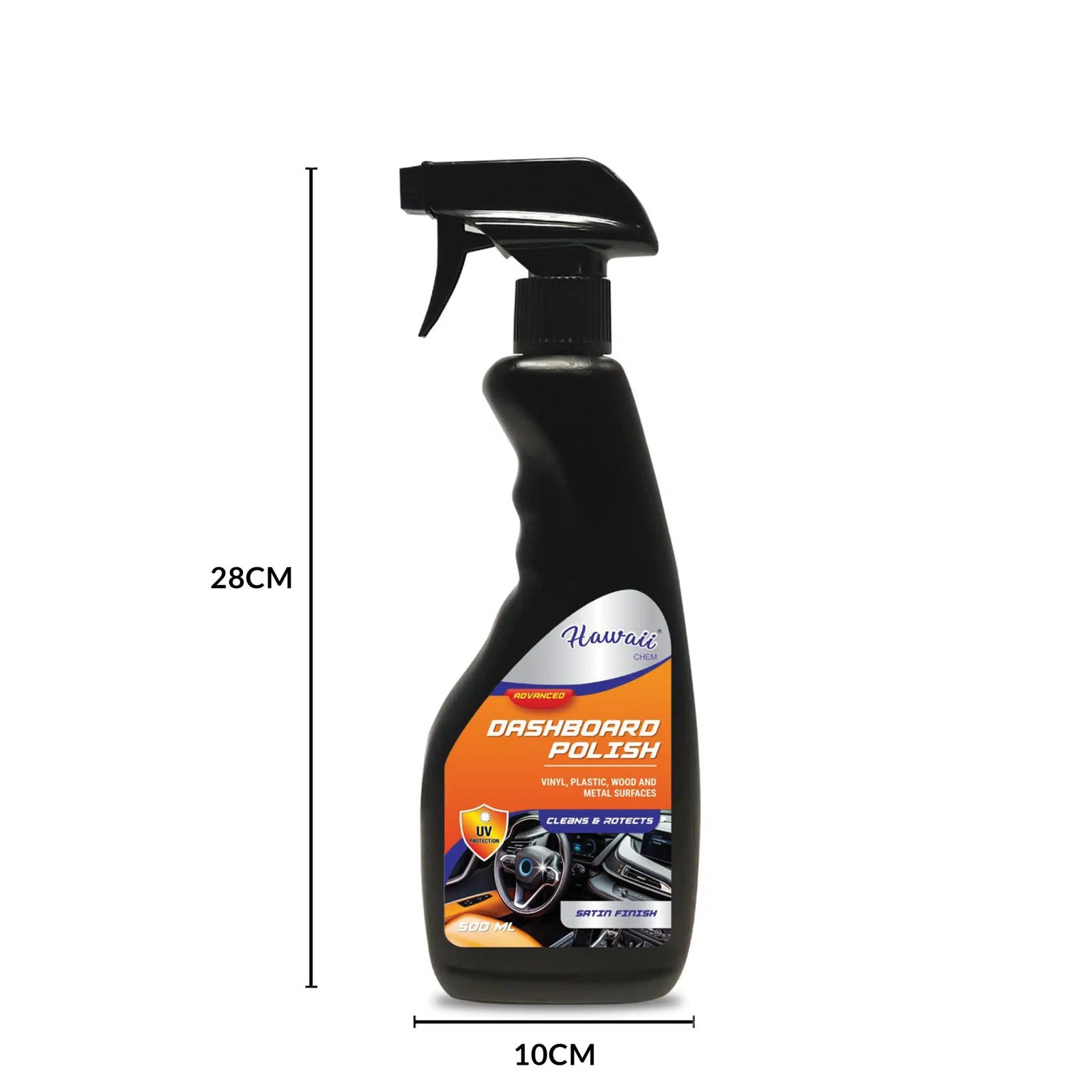 HAWAII Dashboard Polish (500 ml) | Restore Gloss on Dashboard and other plastic - Image 5