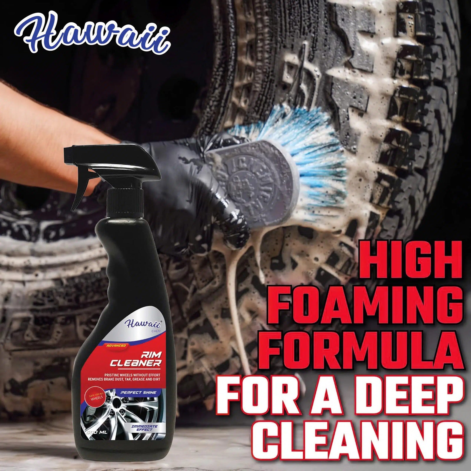 HAWAII Rim Cleaner (500 ml) includes efficient and acid-free cleaning of all - Image 2