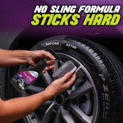 HAWAII Liquid Tyre Polish Spray (500 ml) for Long-Lasting Rich Deep Shine and - Image 2