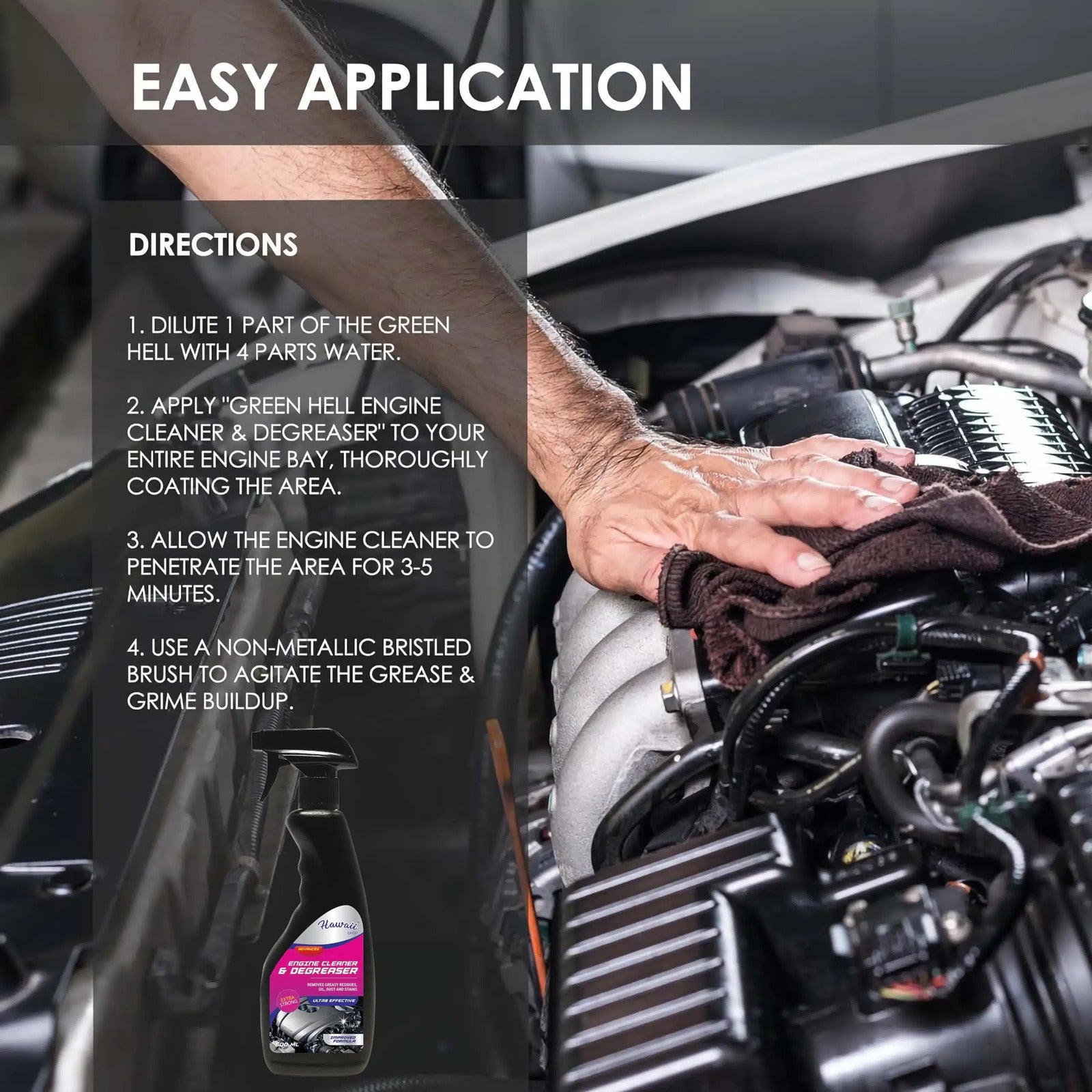 HAWAII Engine Cleaner & Engine Degreaser - Image 6