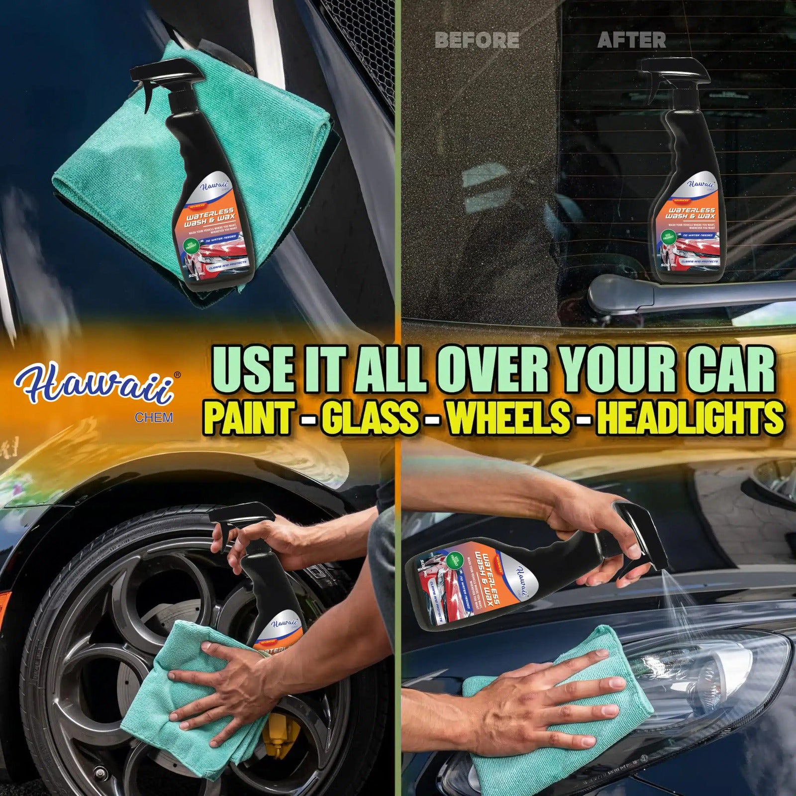HAWAII Waterless Wash & Wax - Image 4