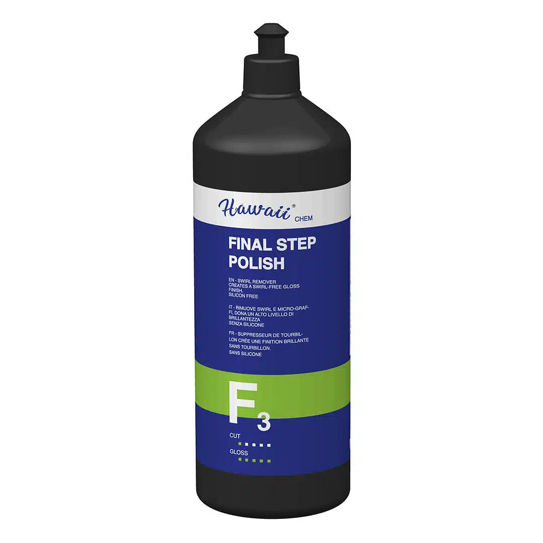 HAWAII Final Step Polish (F3) - 1 L Swirl remover creates a swirl-free gloss