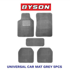 BYSON Durable Waterproof Auto Universal Foot Soft 5 Pieces Car Mats - Image 2