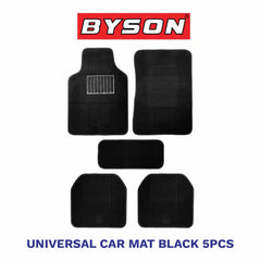 BYSON Durable Waterproof Auto Universal Foot Soft 5 Pieces Car Mats - Image 3