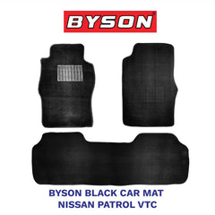 BYSON Durable Waterproof Nissan Patrol VTC 3 Pieces Car Mats