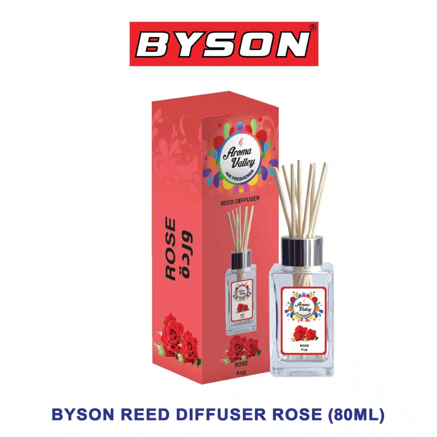 BYSON Aroma Valley Air Freshener Reed Diffuser Set