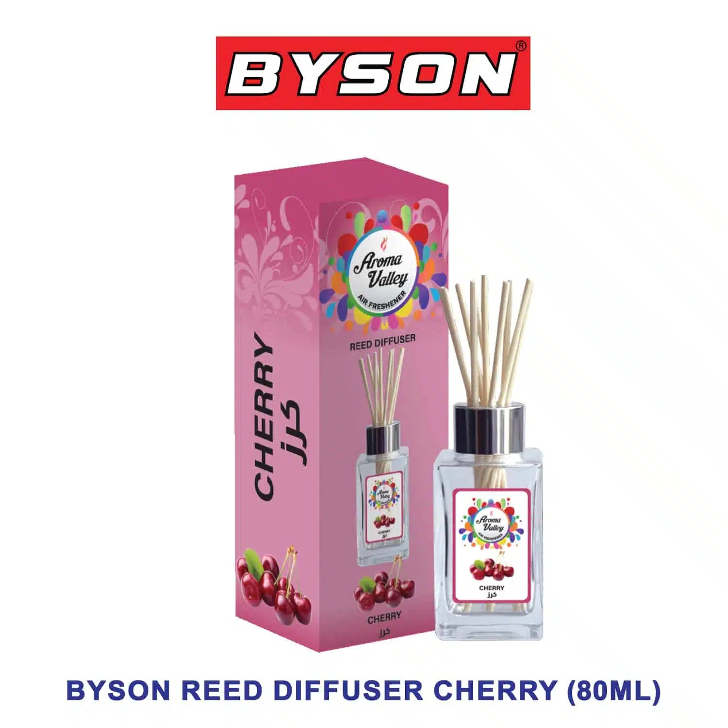 BYSON Aroma Valley Air Freshener Reed Diffuser Set - Image 7