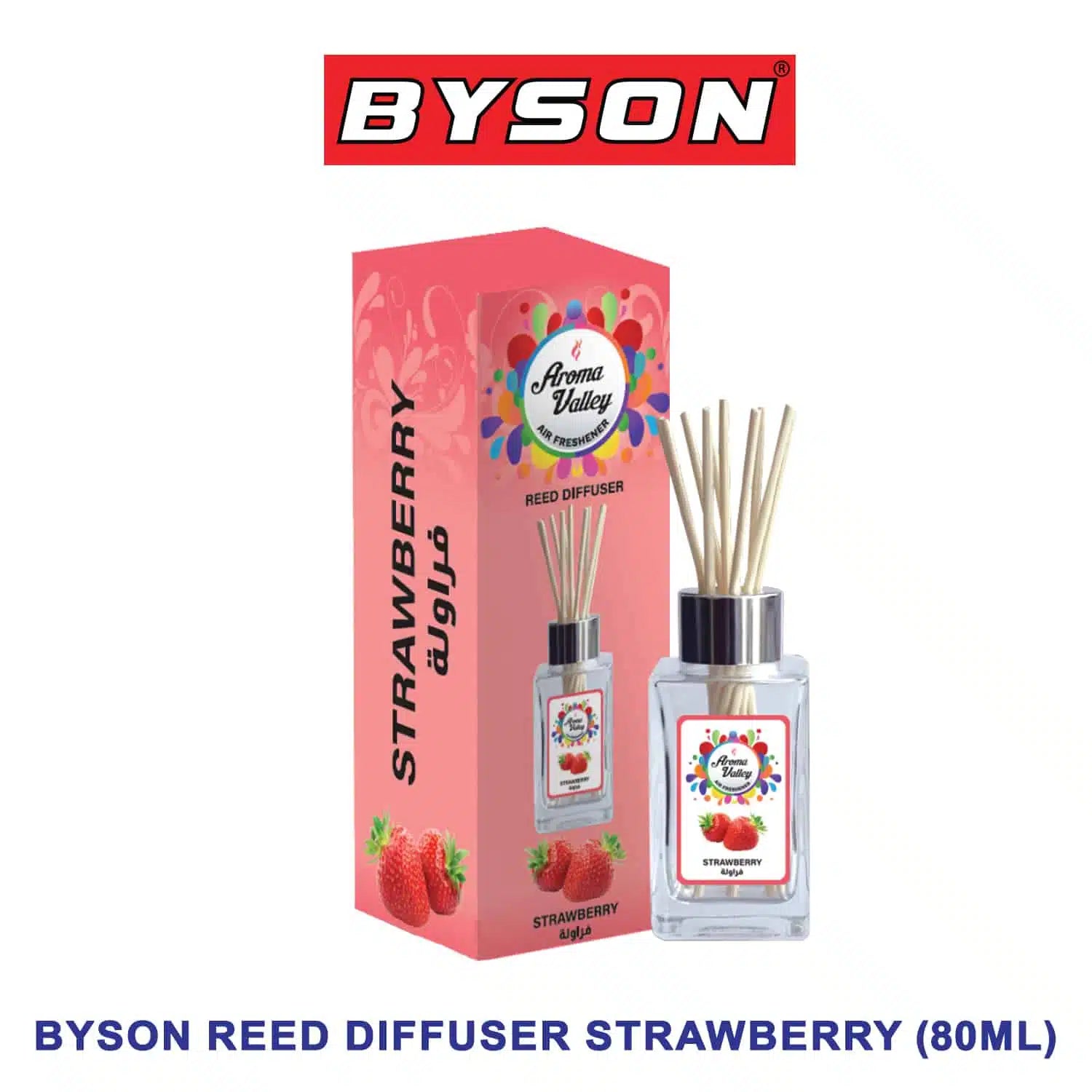 BYSON Aroma Valley Air Freshener Reed Diffuser Set - Image 6