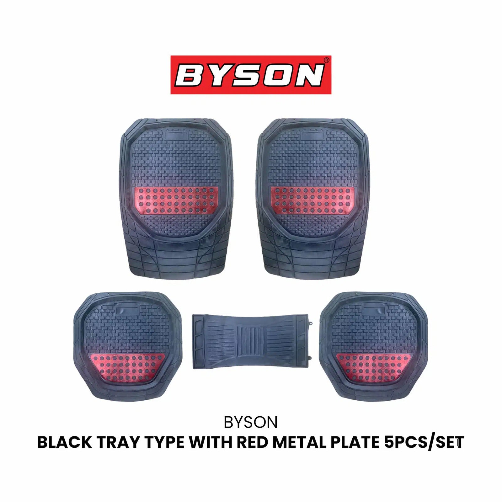 BYSON Car Mat Tray with Metal Plate - Image 4
