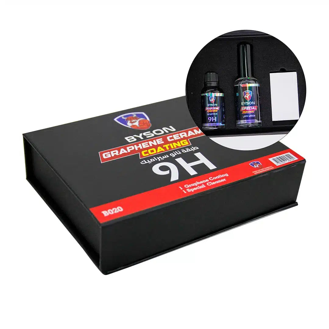 BYSON 9H Ceramic Coating Kit: Ultimate Protection and Gloss for Your Vehicle