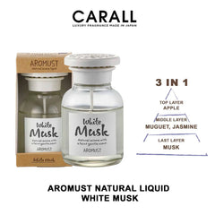 CARALL AROMUST Natural Liquid White Air Freshener: Pure Elegance for a Fresh - Image 3
