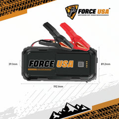 FORCE USA JUMP STARTER 10000MAH - Image 2