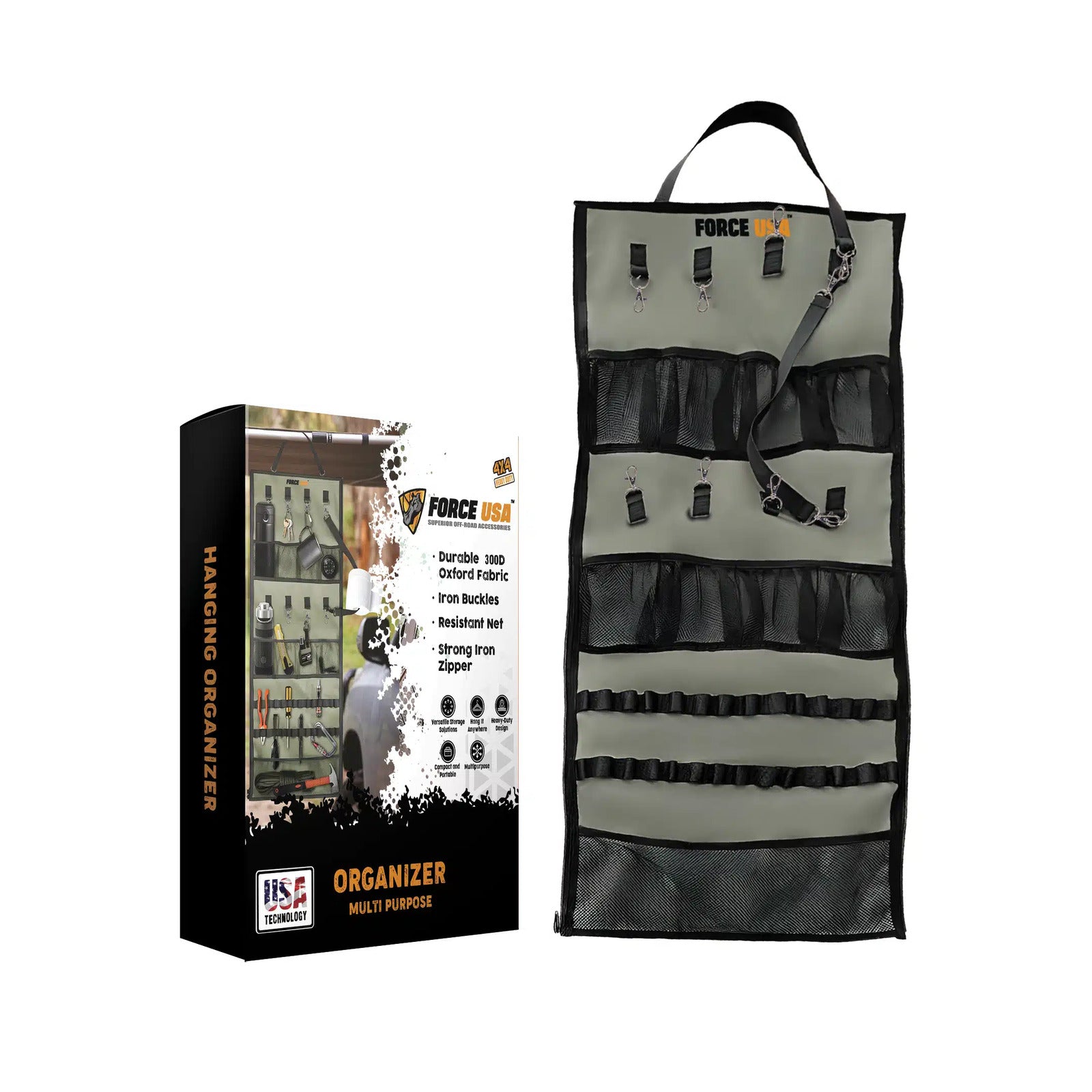 FORCE USA HANGING ORGANIZER STORAGE - Image 6