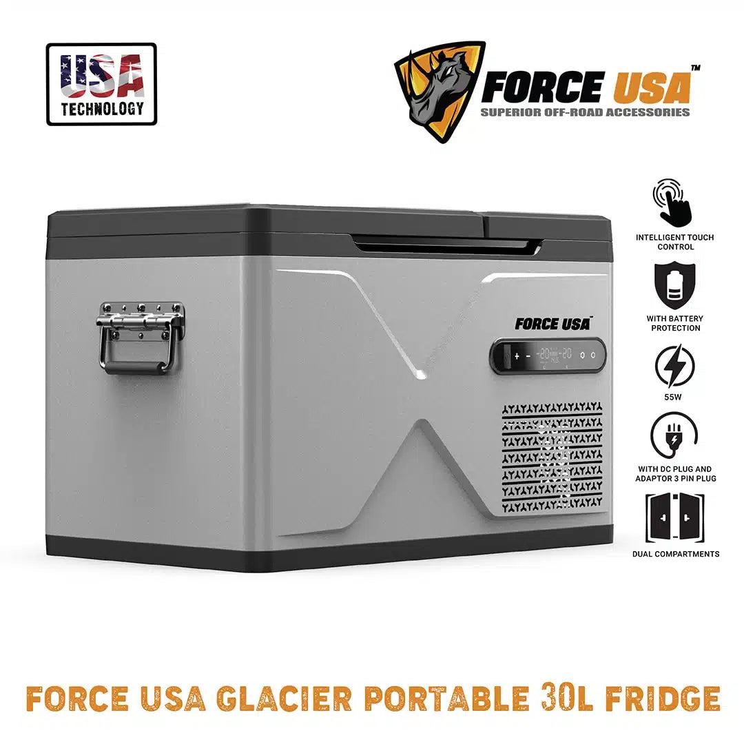 FORCE USA Glacier Portable 30L Fridge - Image 2