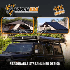 FORCE USA ROOFTOP TENT WITH LED LIGHT - Image 3