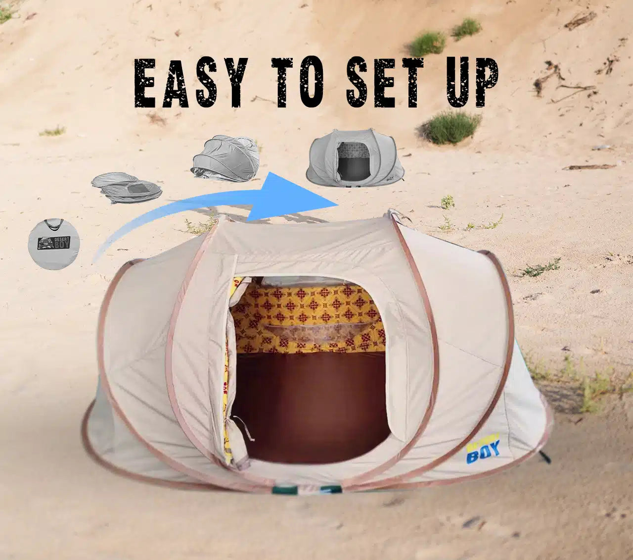 DESERT BOY POP-UP TENT - Image 5