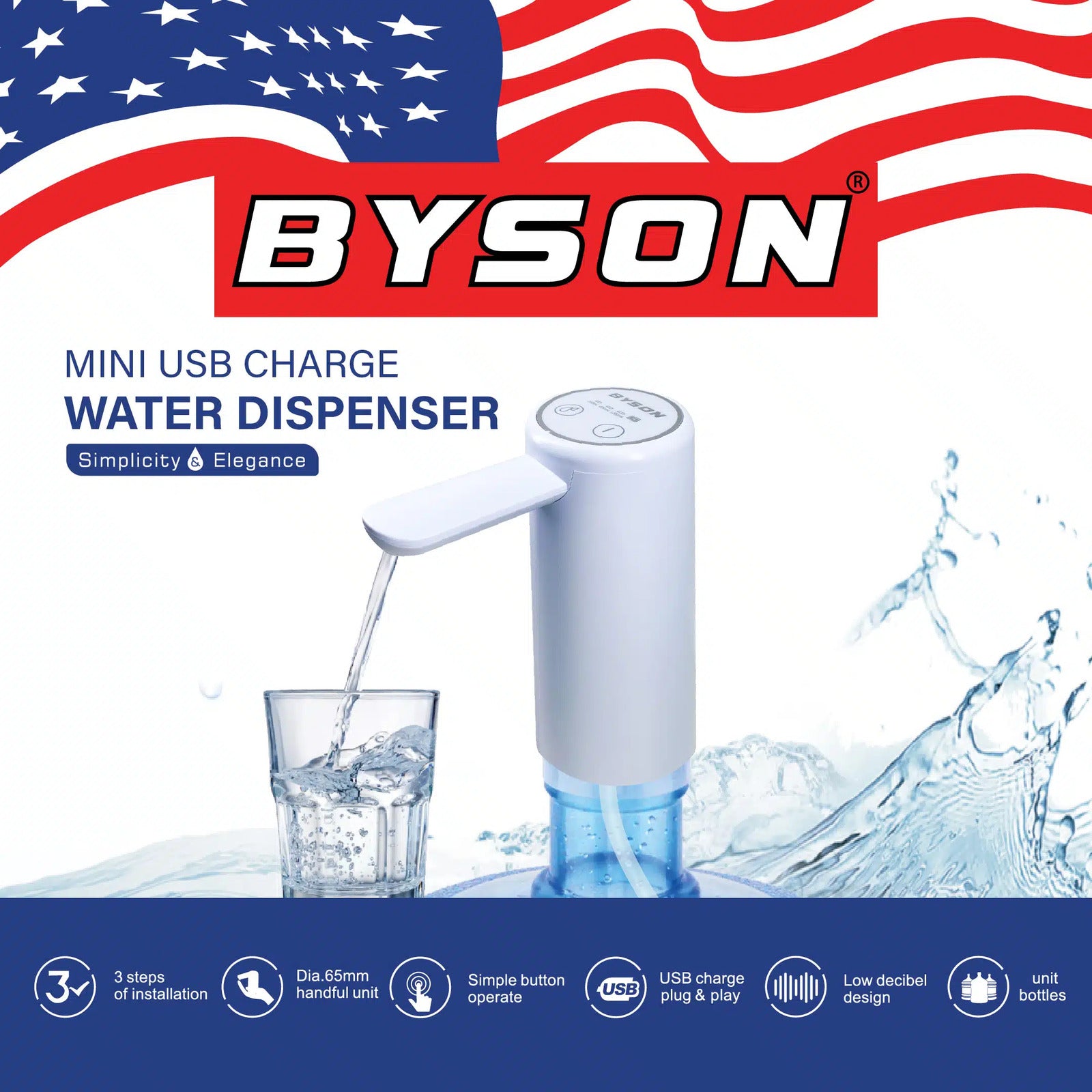 Byson Water Dispenser � Efficient Hot & Cold Water Solution for Home - Image 6