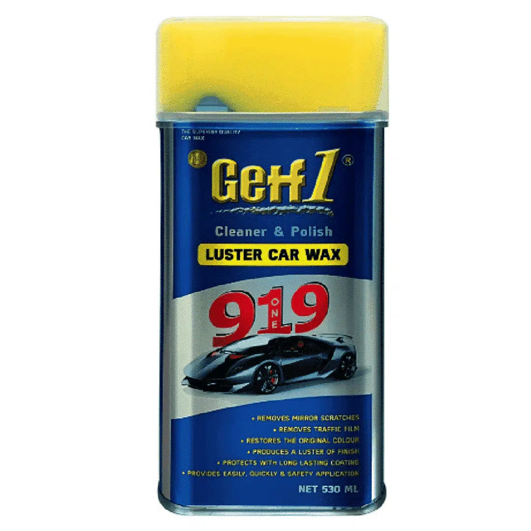 GETF1 GF1 919 Luster Car Wax 530ml High-Gloss Shine & Long-Lasting Pr