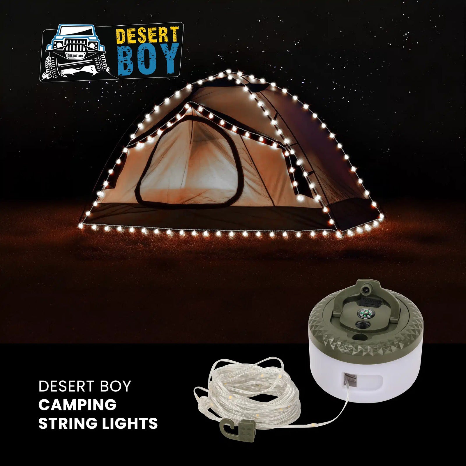 DESERT BOY CAMPING STRING LIGHTS - Image 4