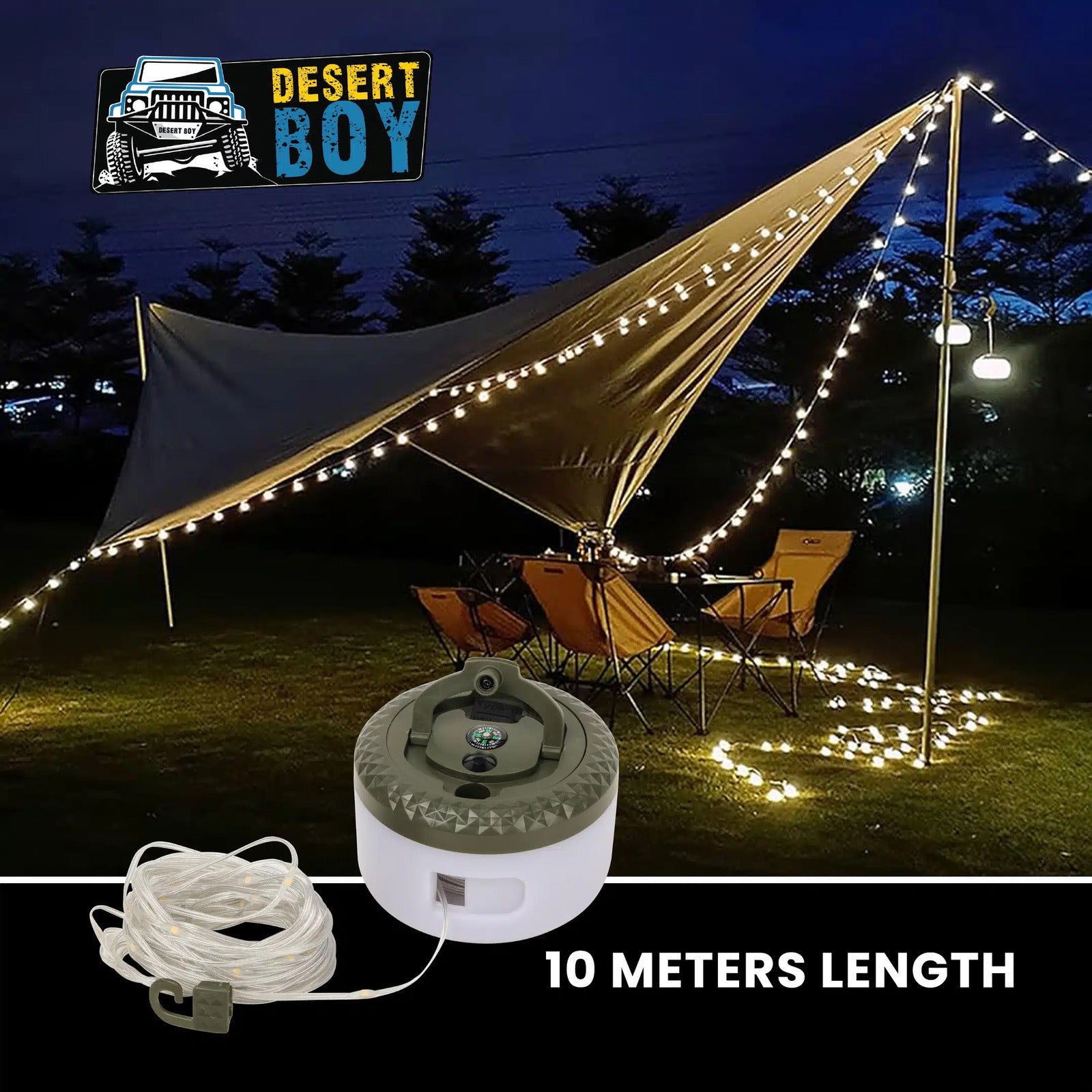 DESERT BOY CAMPING STRING LIGHTS - Image 5