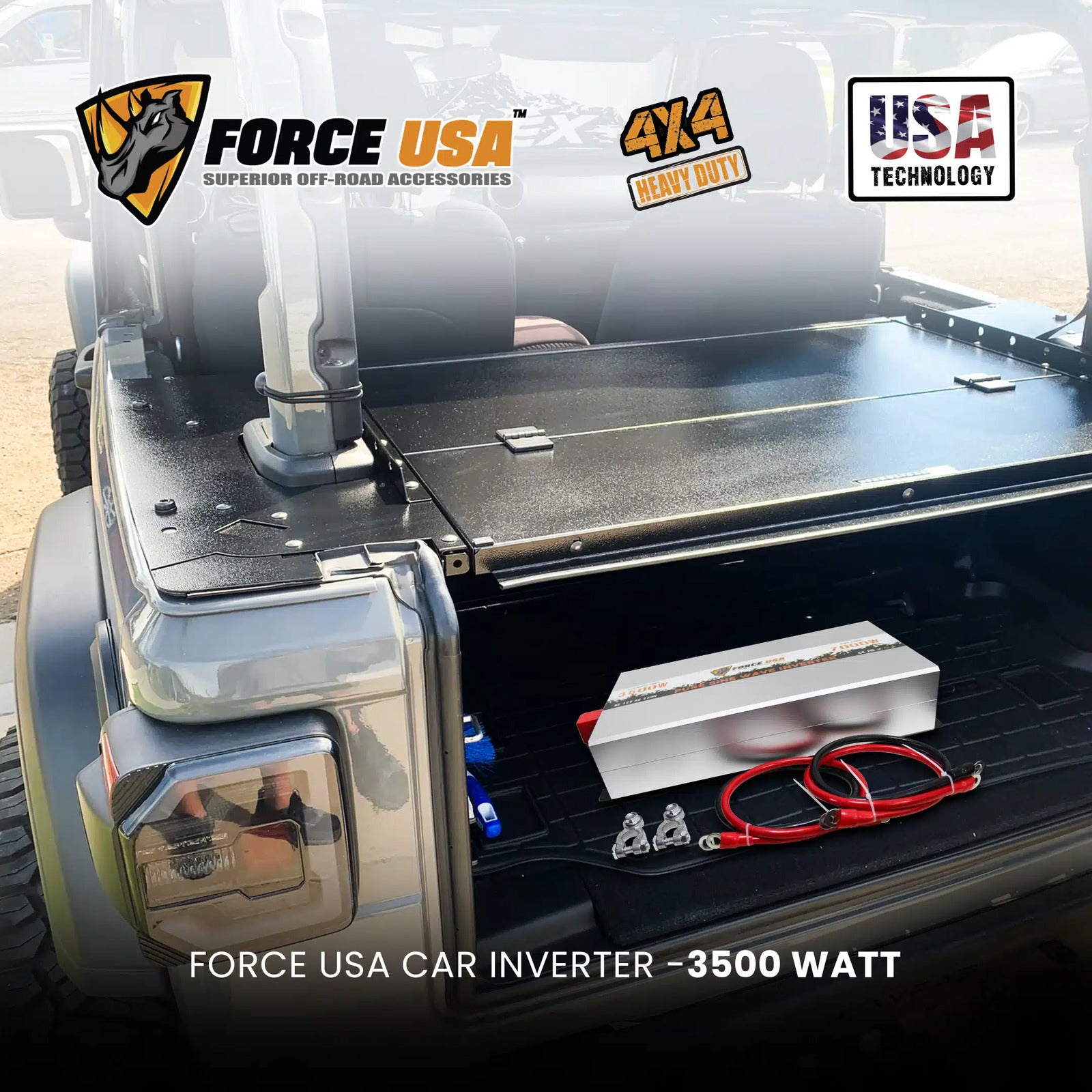 FORCE USA CAR INVERTER -3500 WATT - Image 3