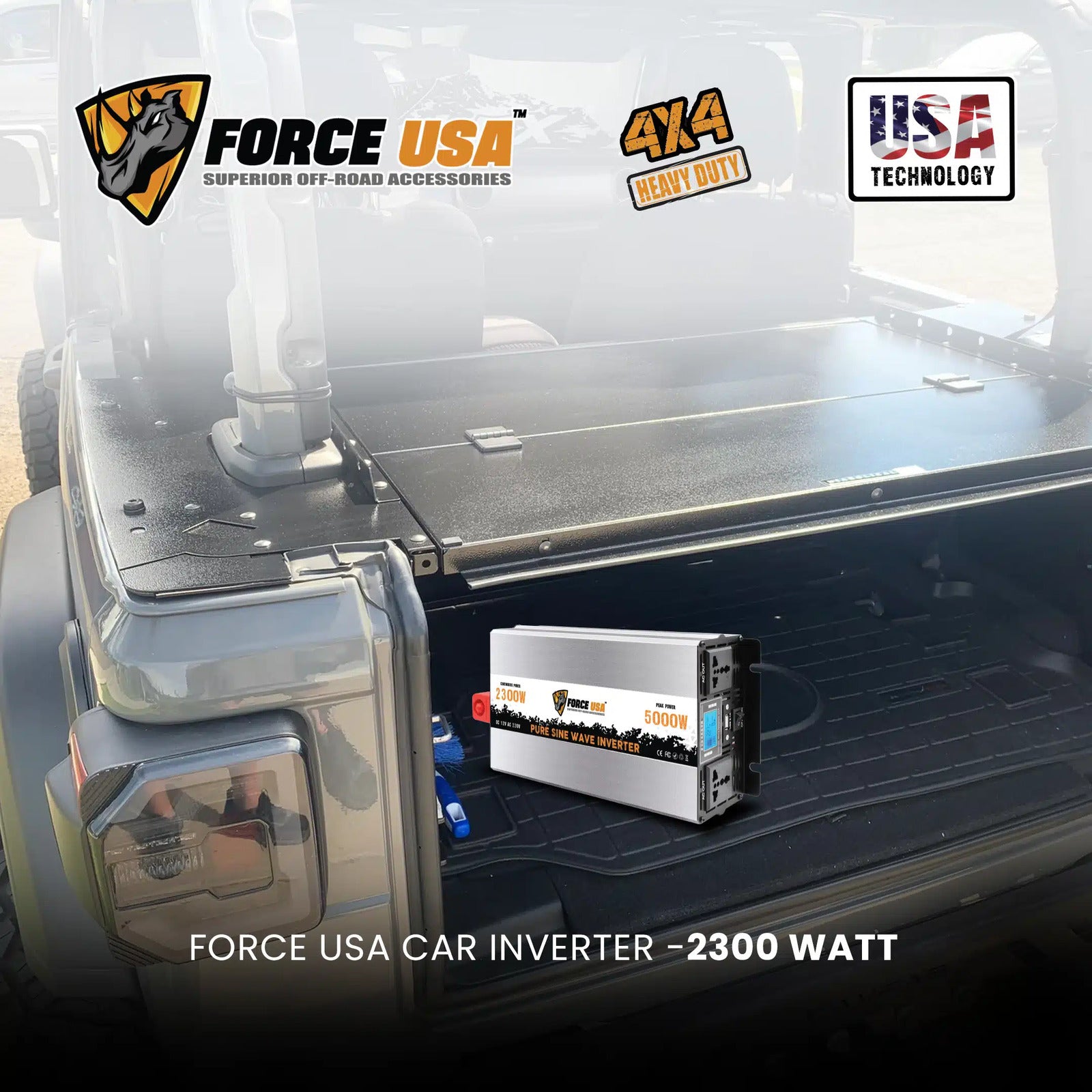 FORCE USA CAR INVERTER -2300 WATT - Image 3