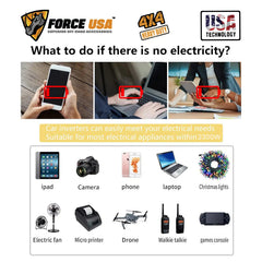 FORCE USA CAR INVERTER -2300 WATT - Image 4