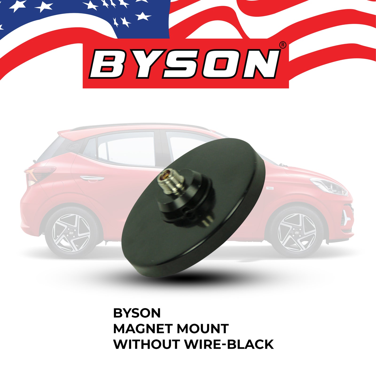 BYSON MAGNET MOUNT WITHOUT WIRE-BLACK - Image 4