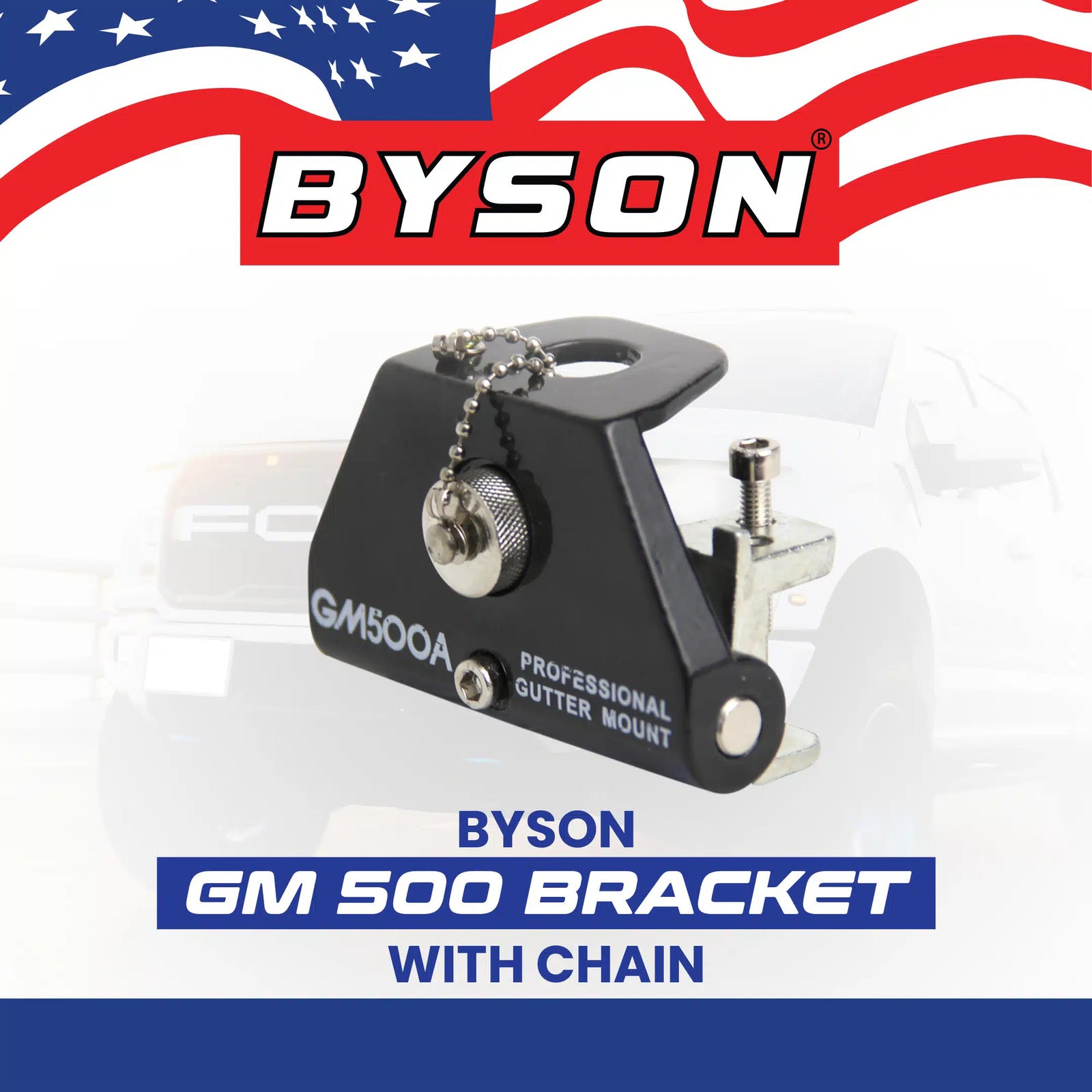 BYSON GM500 BRACKET WITH CHAIN - Image 5
