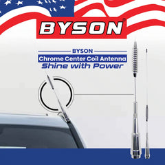 BYSON CHROME CENTER COIL ANTENNA - Image 2