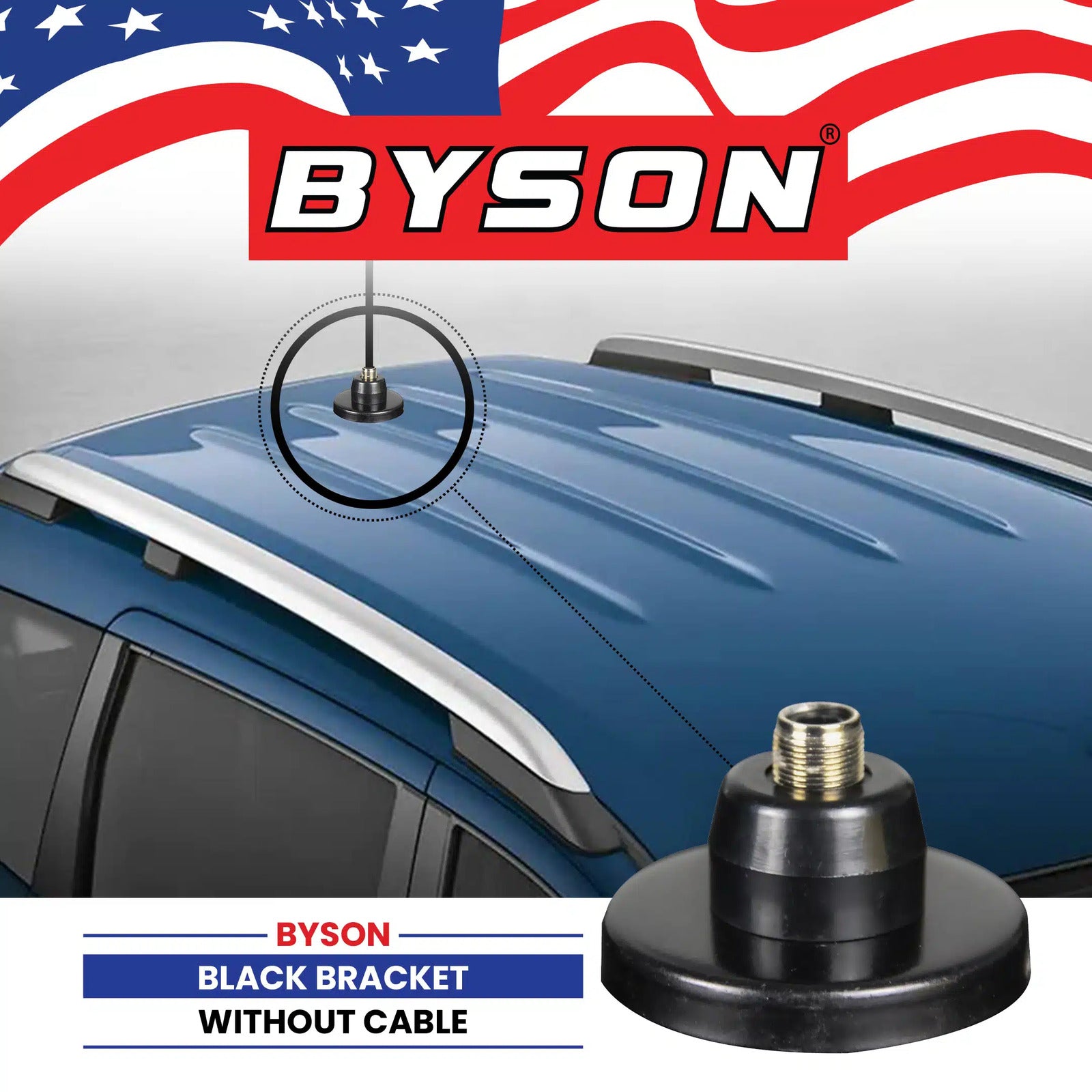 BYSON BLACK BRACKET WITHOUT CABLE - Image 3