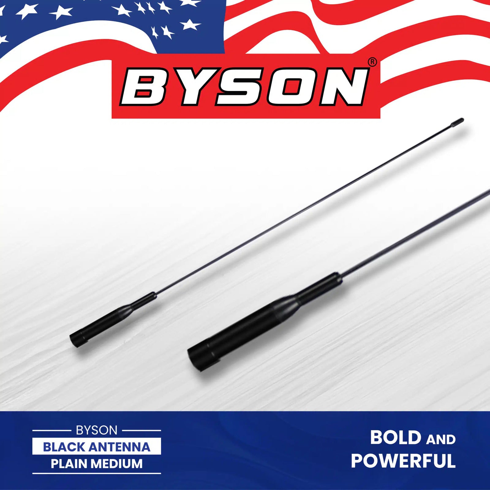BYSON BLACK ANTENNA PLAIN MEDIUM - Image 4