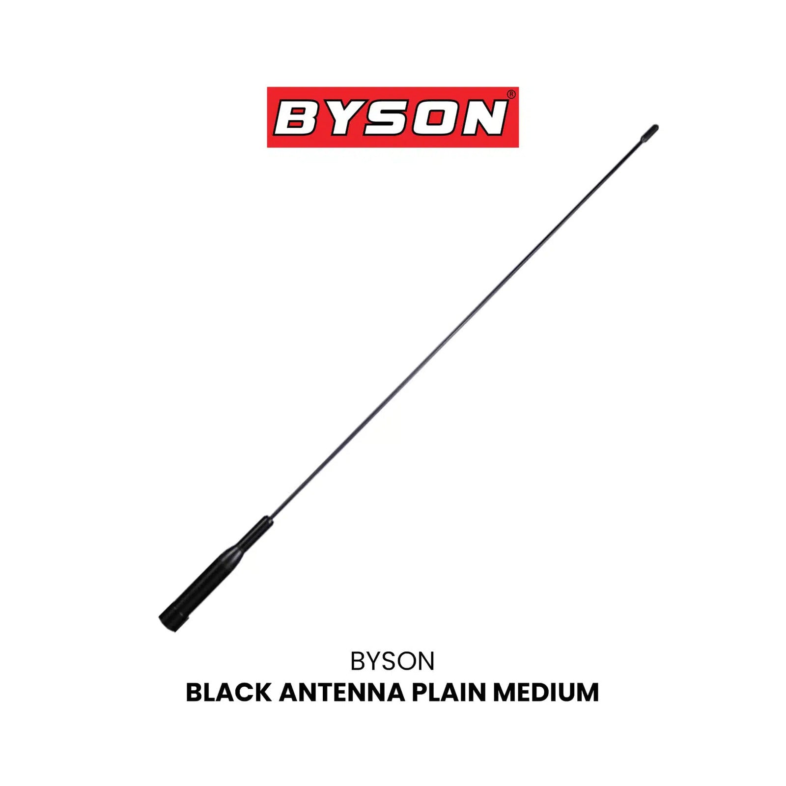 BYSON BLACK ANTENNA PLAIN MEDIUM