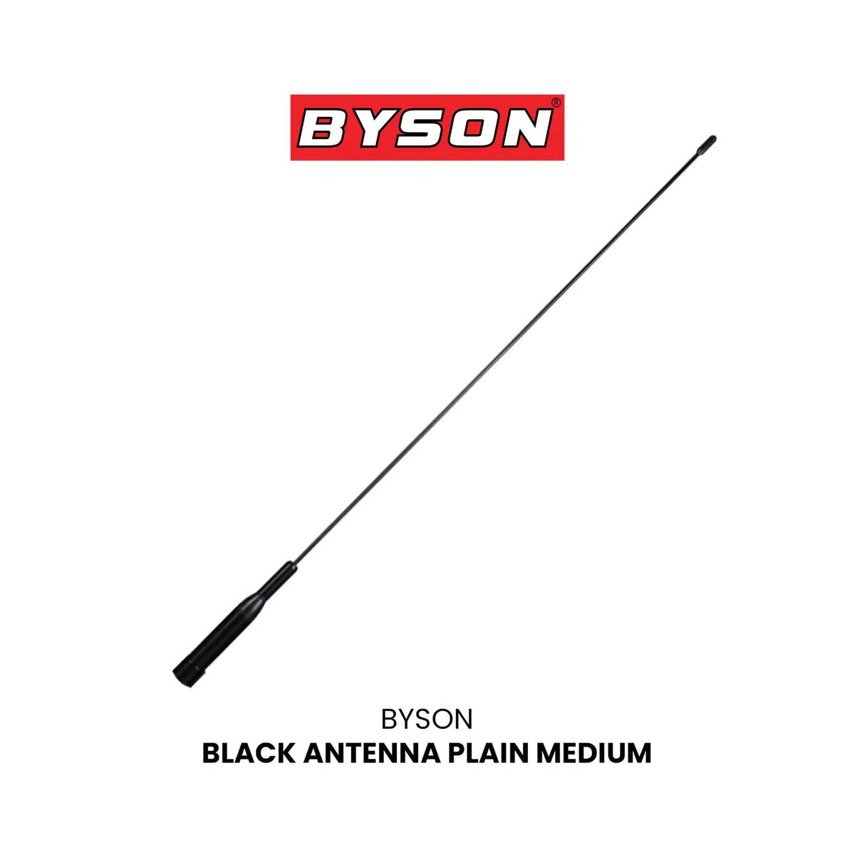 BYSON BLACK ANTENNA PLAIN MEDIUM