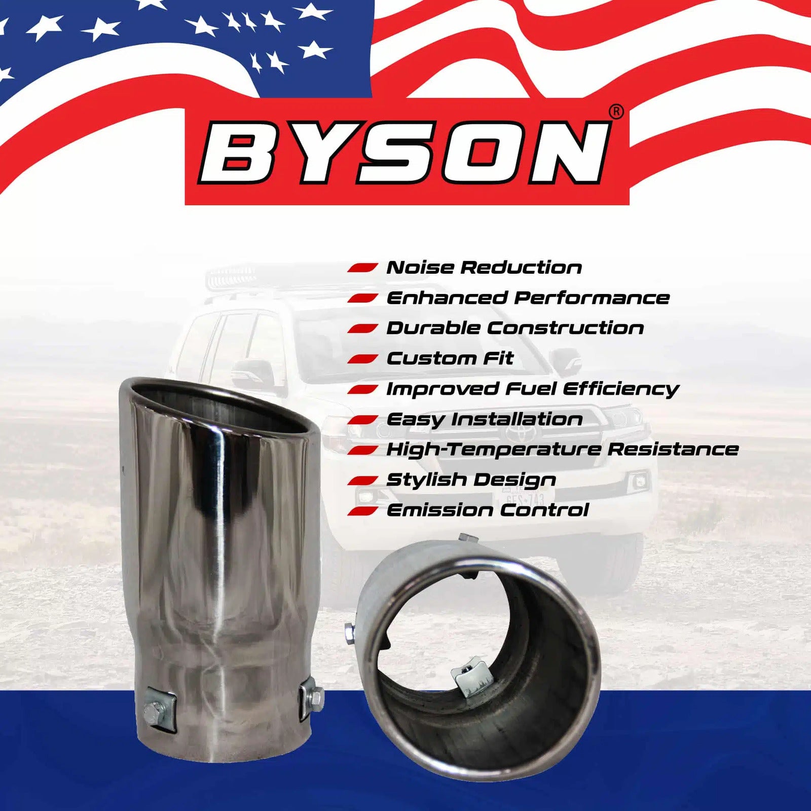 LAND CRUISER AND UNIVERSAL SUV MUFFLER - Image 2