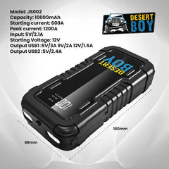 DESERT BOY JUMP STARTER 10000MAH - Image 2