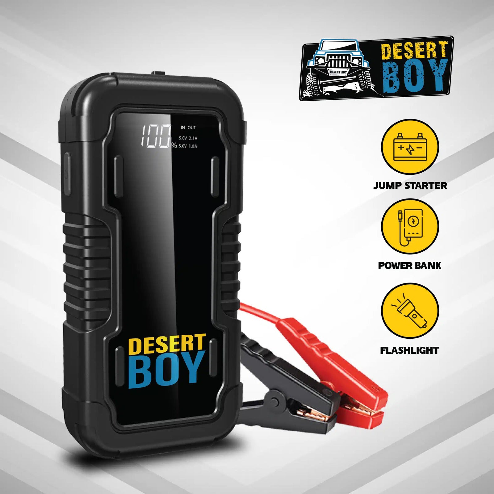 DESERT BOY JUMP STARTER 10000MAH - Image 5