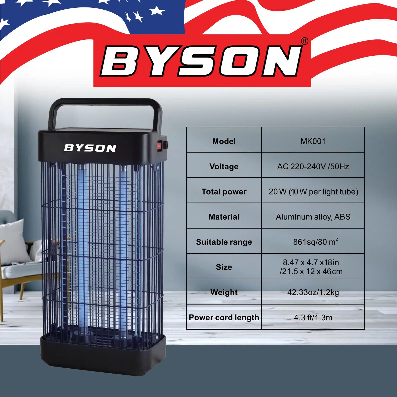 BYSON MOSQUITO LAMP KILLER - Image 6