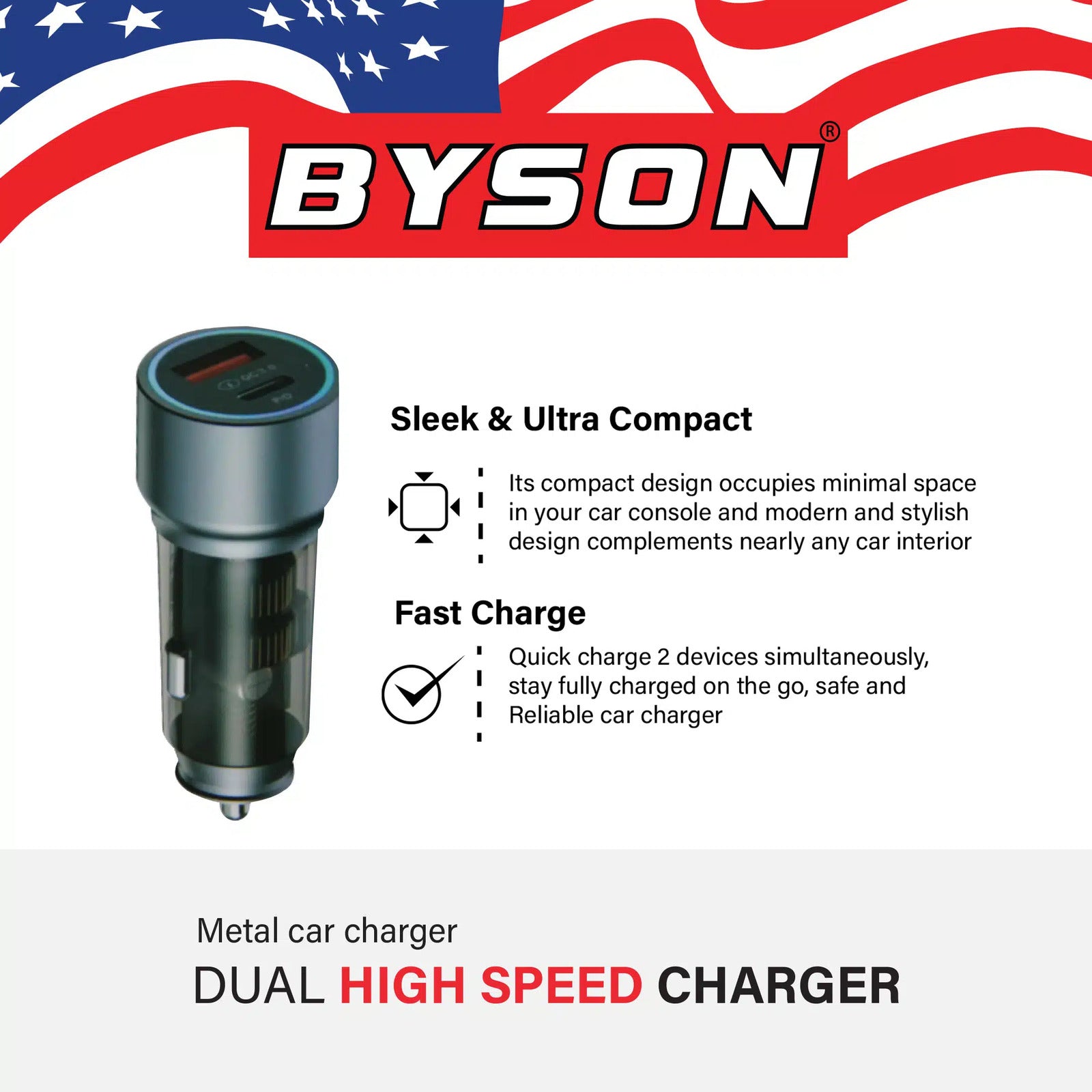 BYSON TRANSPARENT PD AND Q3.0 PORT CHARGER - Image 5