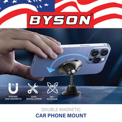BYSON DOUBLE MAGNET + MAG SAFE CAR PHONE MOUNT - Image 3