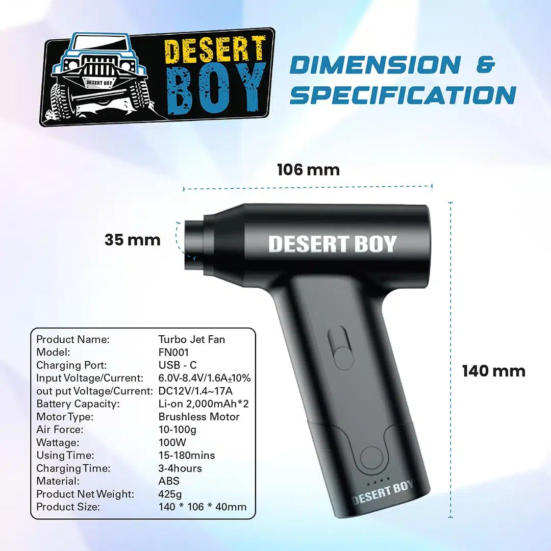 DESERT BOY MULTI PURPOSE JET FAN - Image 2