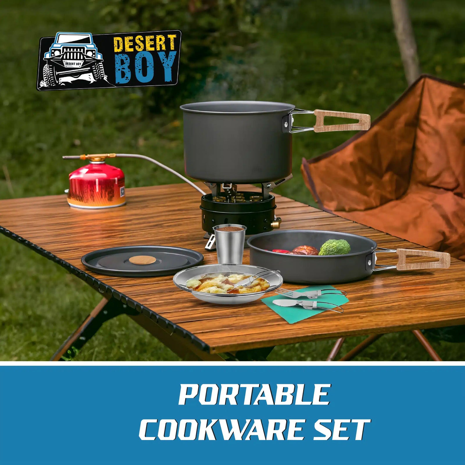 DESERT BOY CAMPING COOKWARE SET - Image 5