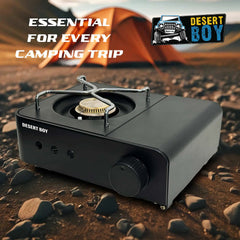 DESERT BOY Camping Stove Black - Image 2